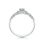 Pierścionek białe złoto z diamentami AJPZ_062